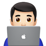 Emoji informaticien iPhone